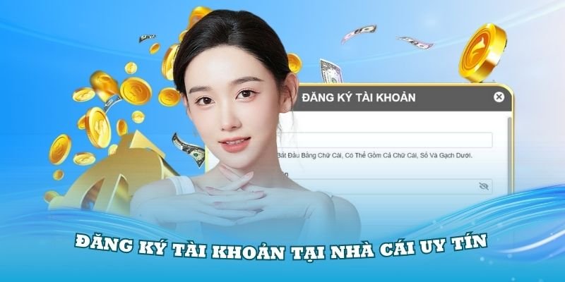 Tại giao diện trang chủ, bạn sẽ thấy nút “Đăng ký” thường được thiết kế nổi bật